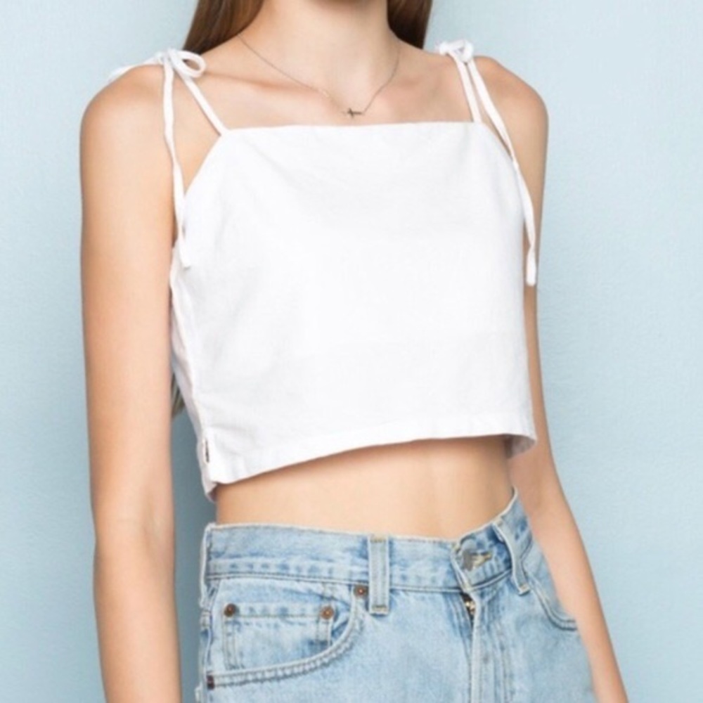 Brandy Melville Pink Crop Top